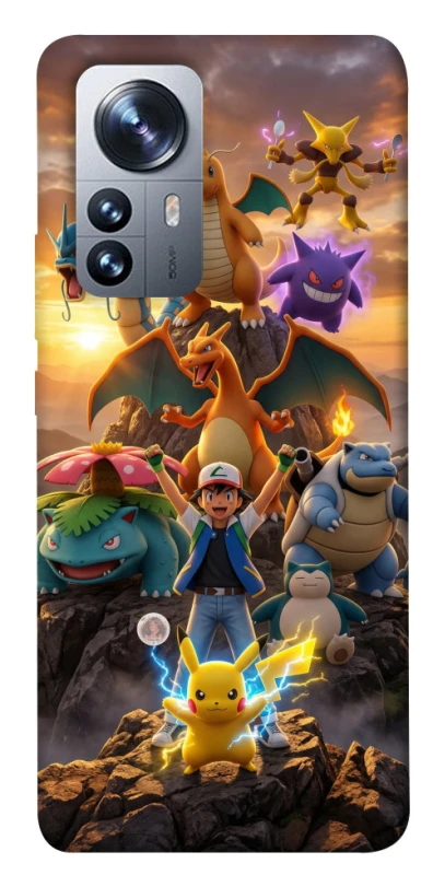 Чехол на Xiaomi 12 / 12X Pokemon фото 1 из 1
