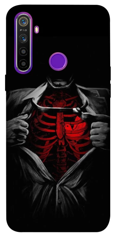 Чохол на Realme 5 Skeleton Heart фото 1 з 1