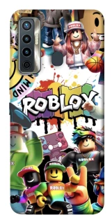 Чохол на TECNO Camon 17 Roblox Characters Collage фото 1 з 1