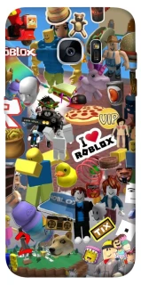 Чохол на Samsung G935F Galaxy S7 Edge Roblox collage ver.5 фото 1 з 1