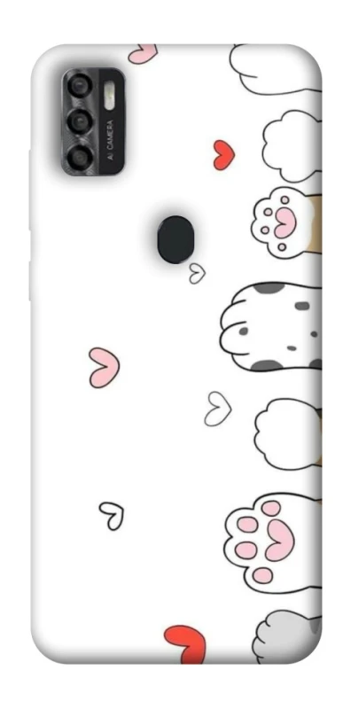 Чехол на ZTE Blade A7s (2020) Paws фото 1 из 1