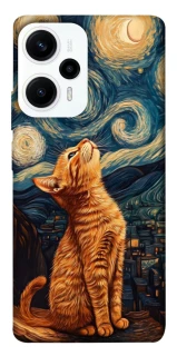 Чохол на Xiaomi Poco F5 / Note 12 Turbo van gogh cat фото 1 з 1