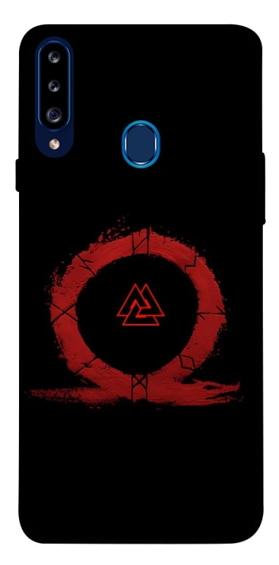 Чехол на Samsung Galaxy A20s Валькнут v2 фото 1 из 1