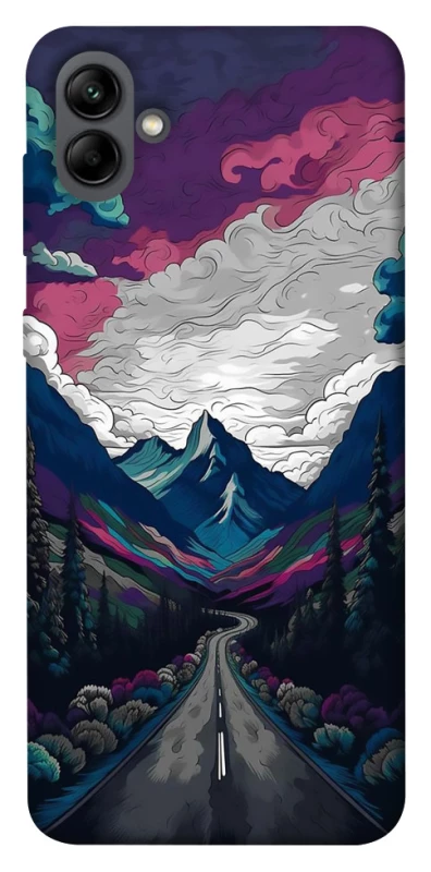 Чехол на Samsung Galaxy A04 Нарисованные горы фото 1 из 1