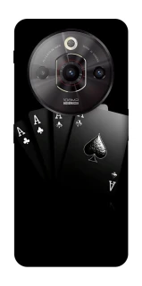 Чехол на ZTE Nubia Focus Pro Black Cards фото 1 из 1