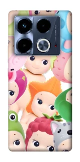 Чехол на Infinix Note 40 4G Fruit-Zoo Kaleidoscope фото 1 из 1