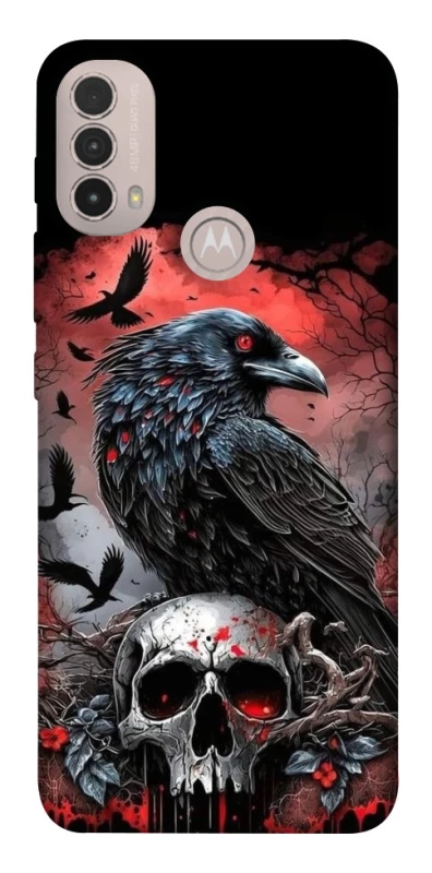 Чохол на Motorola Moto E40 Death eagle фото 1 з 1