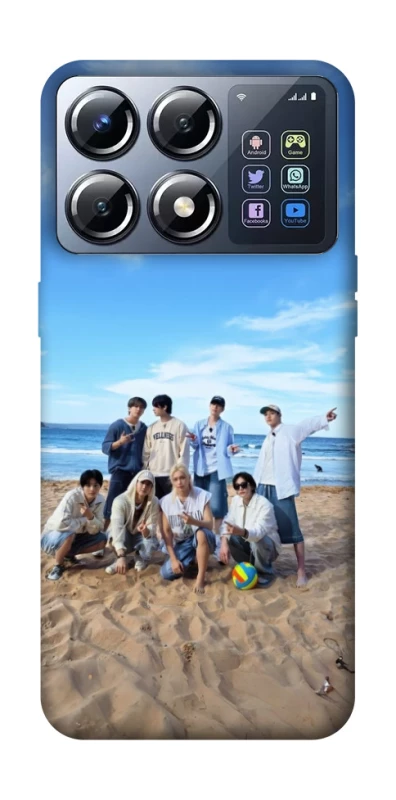 Чохол на Xiaomi POCO X8 Pro Stray Kids All In One Frame фото 1 з 1