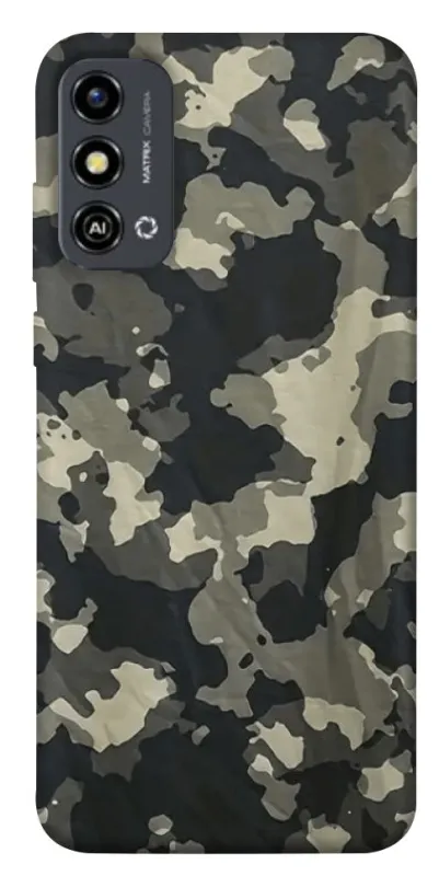 Чехол на ZTE Blade A53 Camouflage v10 фото 1 из 1