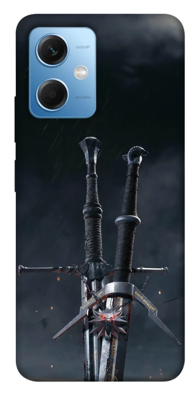 Чохол на Xiaomi Poco X5 5G Мечі Ведьмака фото 1 з 1