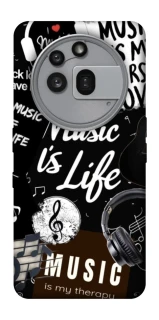 Чехол на Nothing Phone (3a) Pro Music is Life фото 1 из 1