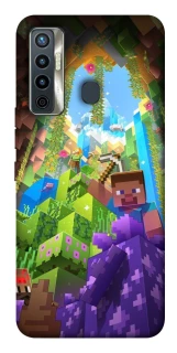 Чохол на TECNO Camon 17 Minecraft forever фото 1 з 1