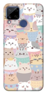 Чохол на Realme C15 Funny Kittens ver.2 фото 1 з 1