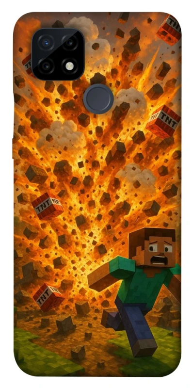 Чохол на Realme C21 Minecraft v7 фото 1 з 1