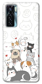 Чохол на TECNO Camon 17 Pro Funny Pets фото 1 з 1