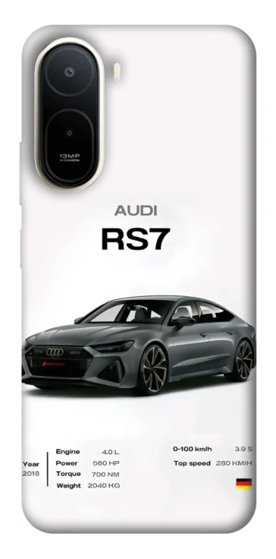 Чохол на Xiaomi Redmi A7 Pro 4G Audi RS7 фото 1 з 2