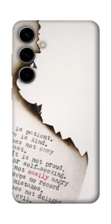 Чохол на Samsung Galaxy S25 Вірші фото 1 з 1