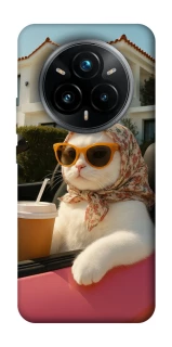 Чехол на Realme 14 Pro Stylish Cat Cruise фото 1 Чехол на Realme 14 Pro Stylish Cat Cruise фото 1 из 1