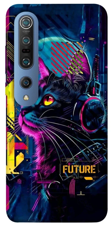 Чохол на Xiaomi Mi 10 / Mi 10 Pro Cyber Cat v2 фото 1 з 1