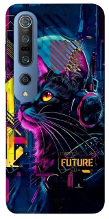 Чохол на Xiaomi Mi 10 / Mi 10 Pro Cyber Cat v2 фото 1 з 1