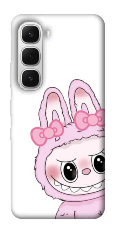 Чохол на Infinix Hot 60i Labubu White фото 1 з 1