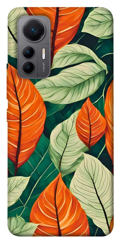 Чохол на Xiaomi 12 Lite Leaves фото 1 з 1