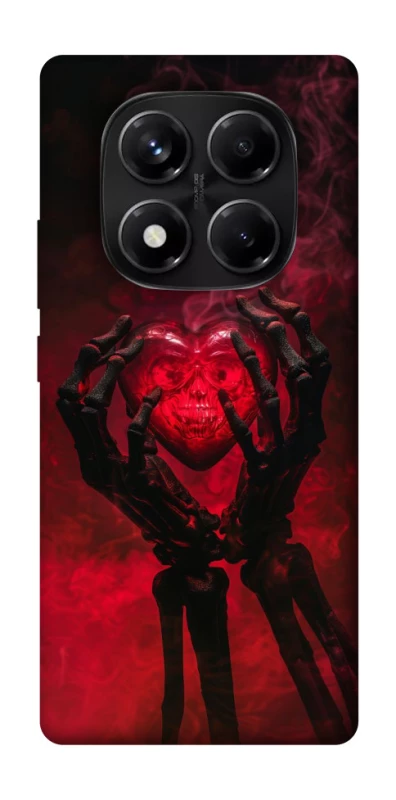 Чохол на Xiaomi Redmi Note 14 Pro 5G Heart in the hands of a skeleton фото 1 з 1