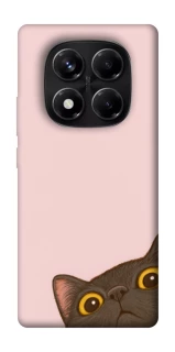 Чехол на Xiaomi Redmi Note 14 Pro 5G Peeping cat фото 1 Чехол на Xiaomi Redmi Note 14 Pro 5G Peeping cat фото 1 из 1