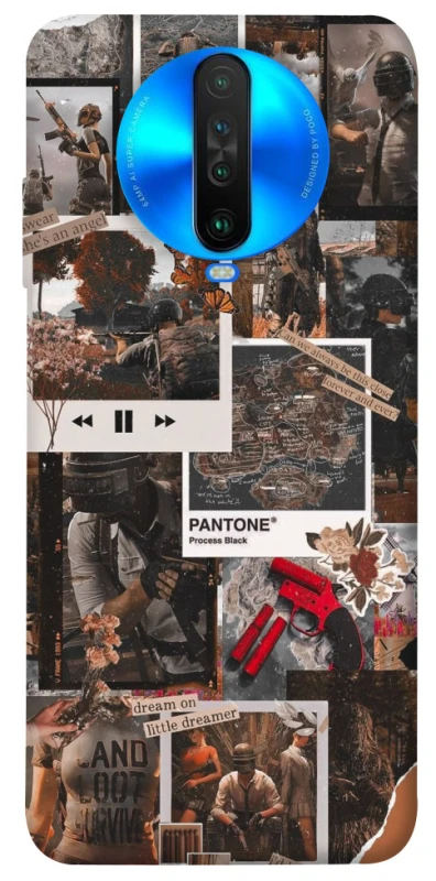 Чехол на Xiaomi Poco X2 PUBG Collage фото 1 из 1