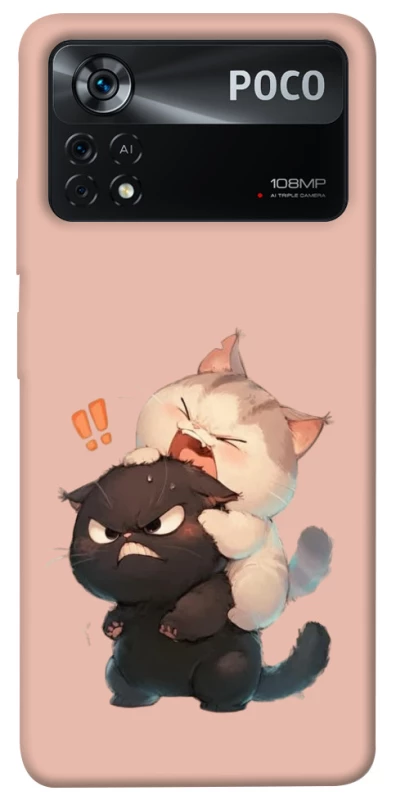 Чохол на Xiaomi Poco X4 Pro 5G Сat and cat фото 1 з 1
