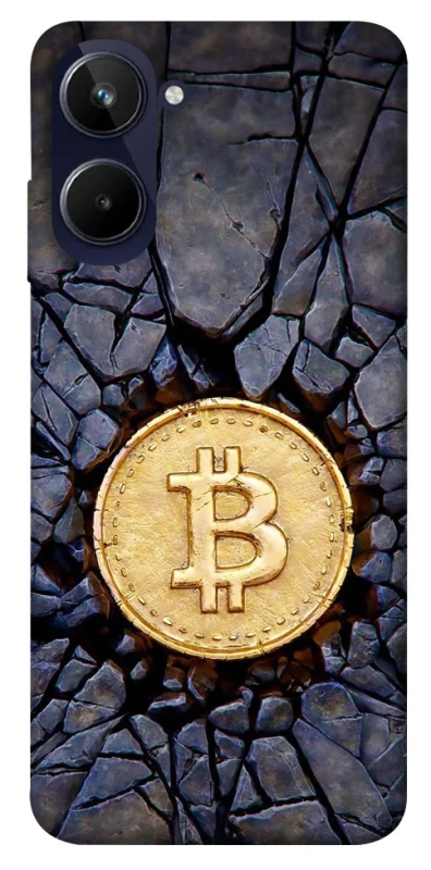 Чехол на Realme 10 4G Bitcoin cracks фото 1 из 1