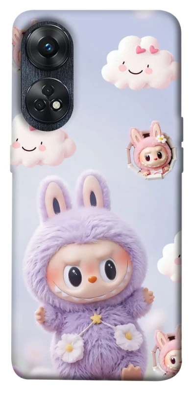 Чохол на Oppo Reno 8T 4G Labubu & clouds фото 1 з 1