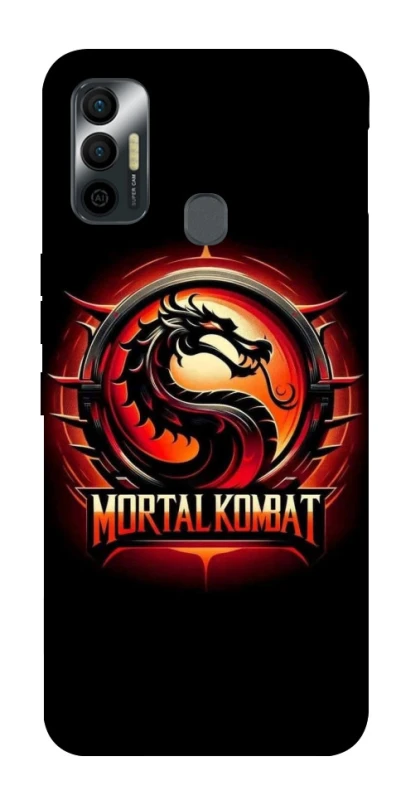 Чехол на TECNO Spark 7 Mortal Kombat Dragon фото 1 из 1