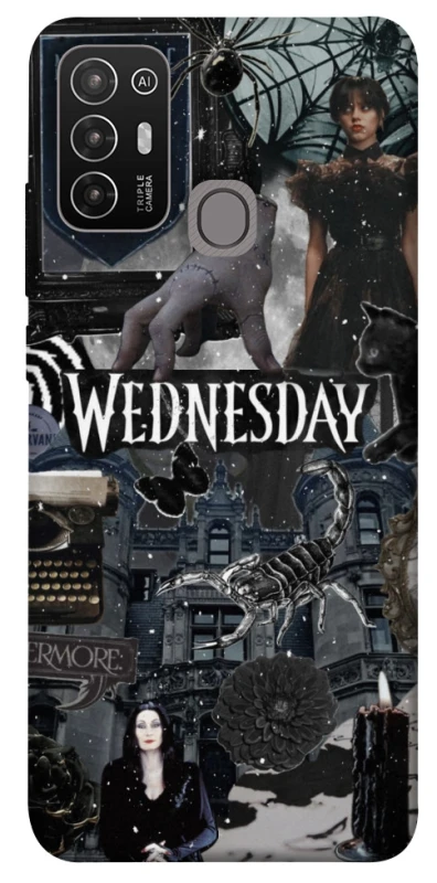 Чохол на ZTE Blade A52 Wednesday Collage ver.2 фото 1 з 1