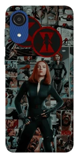 Чохол на Samsung Galaxy A03 Core Black Widow фото 1 Чохол на Samsung Galaxy A03 Core Black Widow фото 1 з 1