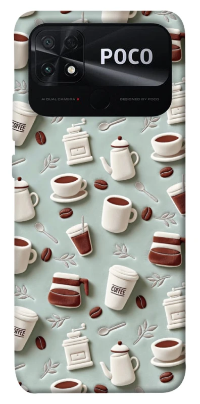 Чохол на Xiaomi Poco C40 Your Coffee ver.2 фото 1 з 1