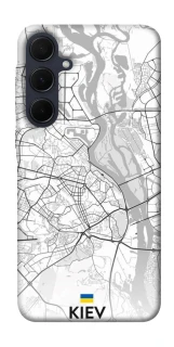 Чехол на Samsung Galaxy A35 Kiev white map фото 1 из 1