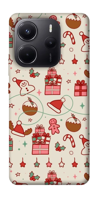 Чохол на Xiaomi Redmi Note 14 4G (Europe version) Новорічний v14 фото 1 з 1