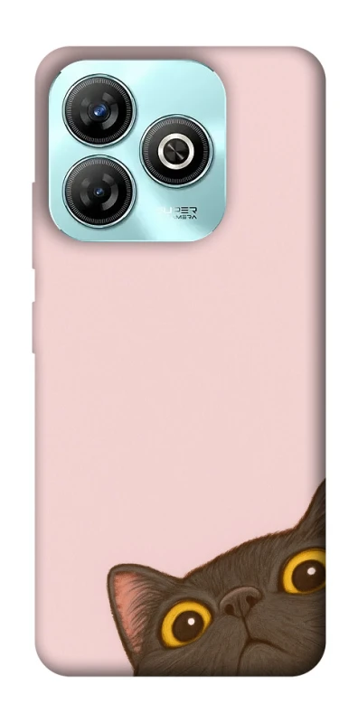Чохол на ZTE Blade A75 4G Peeping cat фото 1 з 1