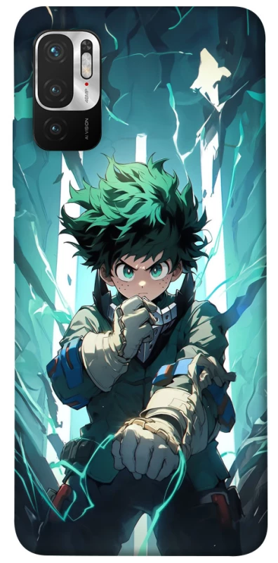 Чехол на Xiaomi Redmi Note 10 5G Izuku Midoriya фото 1 из 1