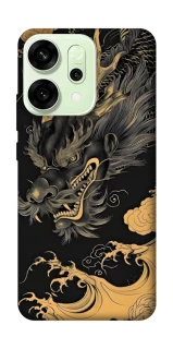Чохол на Oppo Reno 14 gold dragon фото 1 з 1