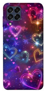 Чохол на Samsung Galaxy M33 5G Drawn hearts фото 1 з 1