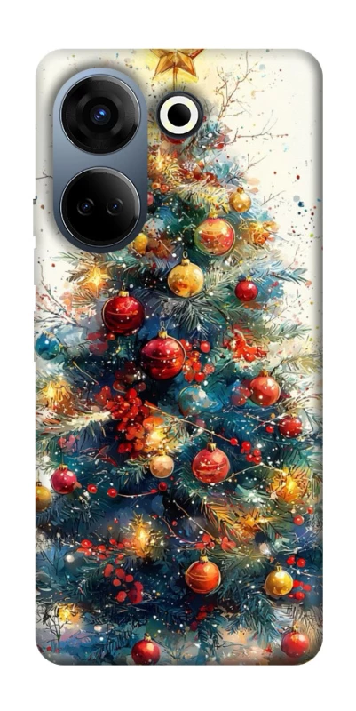 Чехол на TECNO Camon 20 Pro (CK7n) Новогодний v36 фото 1 из 1