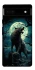 Чехол на Google Pixel 6a Волк под луной фото 1 из 1