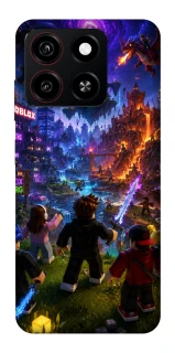 Чехол на ZTE Blade A35 4G Roblox aesthetics ver.12 фото 1 из 1