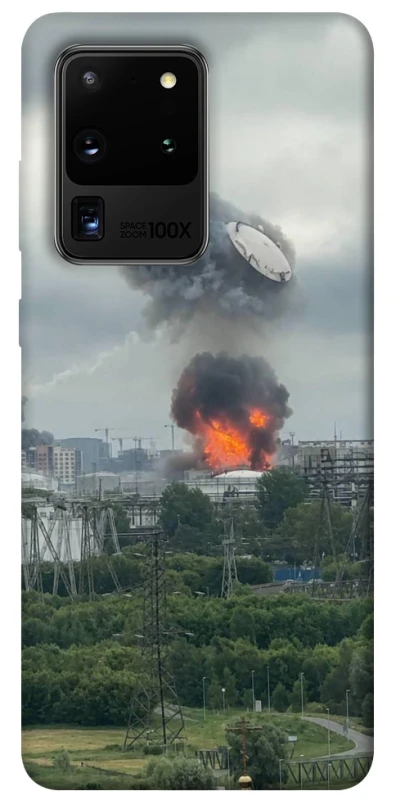 Чохол на Samsung Galaxy S20 Ultra Moscow never sleeps ver.4 фото 1 з 1