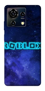 Чохол на ZTE Blade V50 Vita Roblox Space Logo Blue фото 1 з 1