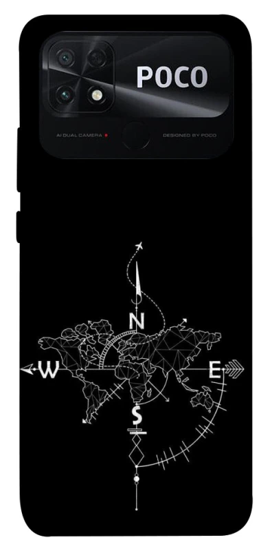 Чехол на Xiaomi Poco C40 Travel Map фото 1 Чехол на Xiaomi Poco C40 Travel Map фото 1 из 1