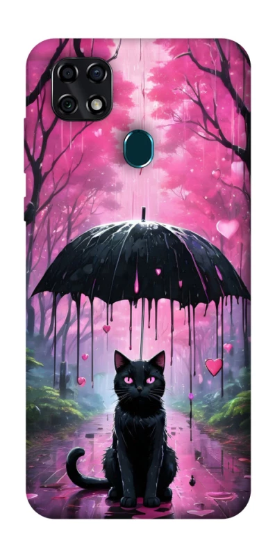 Чохол на ZTE Blade 20 Smart Black cat фото 1 з 1