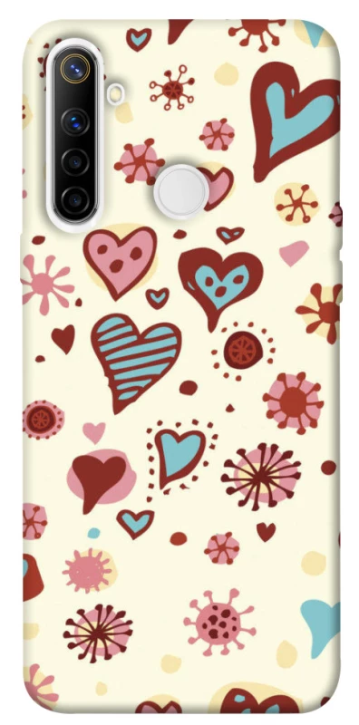 Чехол на Realme 6i Pretty hearts фото 1 из 1